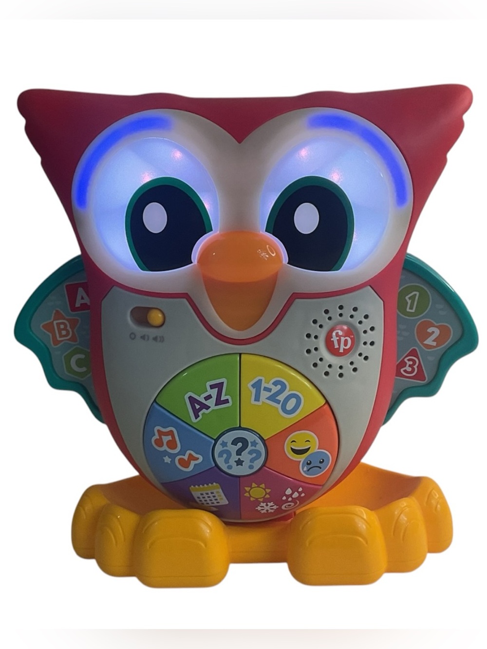 Fisher Price Linkimals Light Up & Learn Owl Interactive Musical Learning Toy